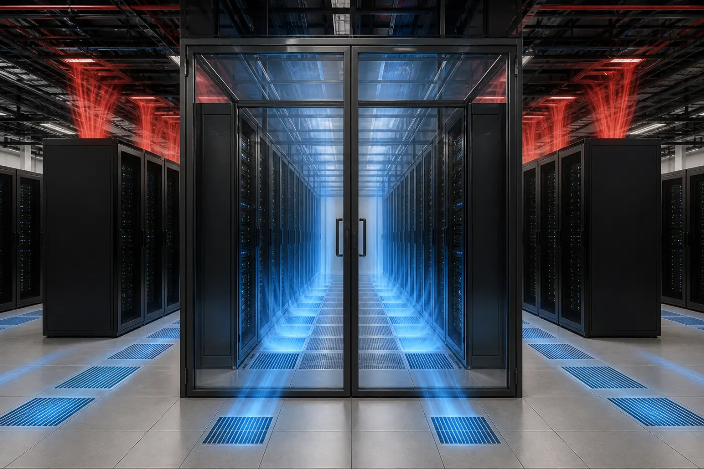 Airflow Management in Data Centers: Hot Aisles, Cold Aisles and Containment