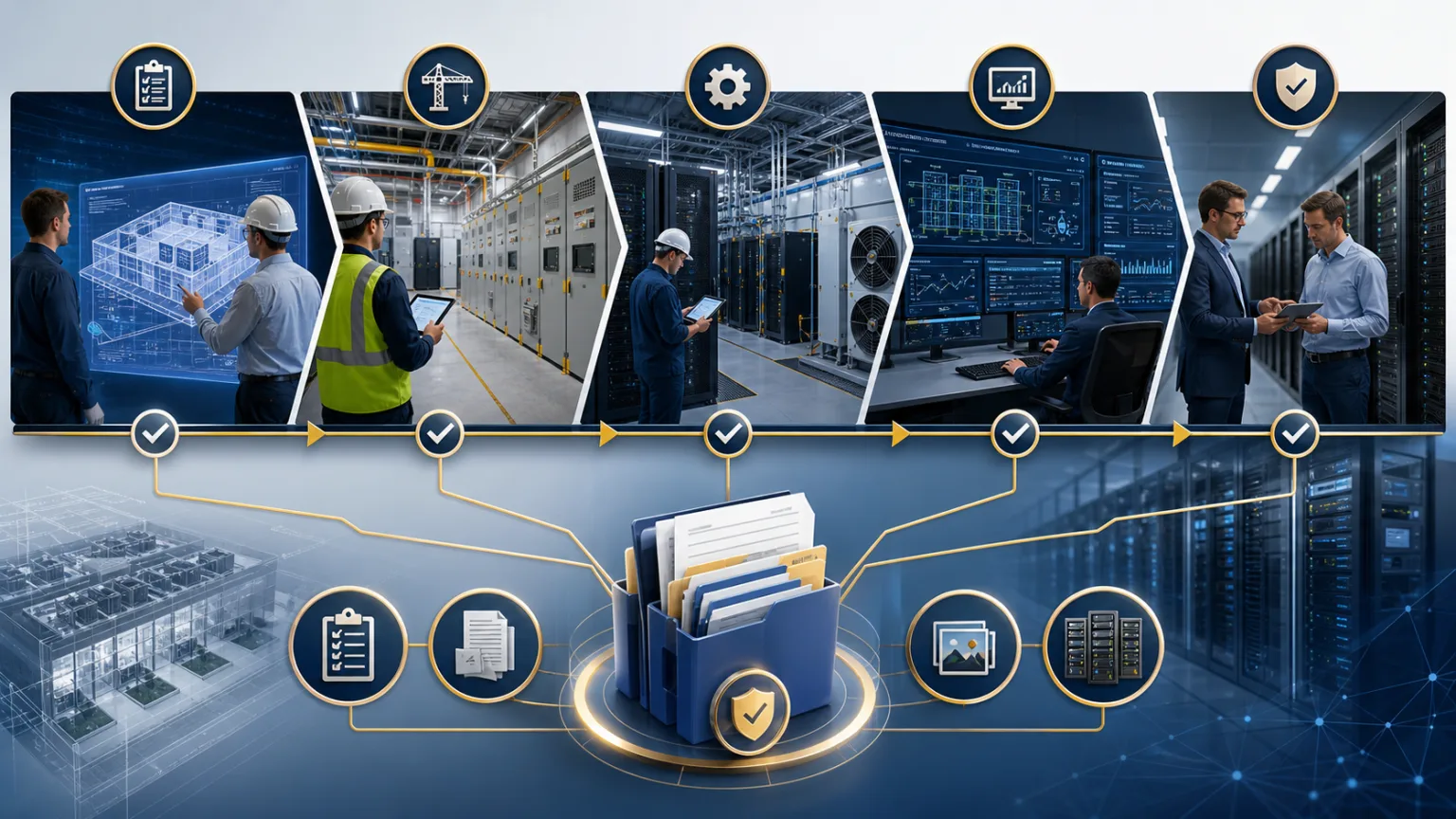 Data center audit programs across the facility lifecycle