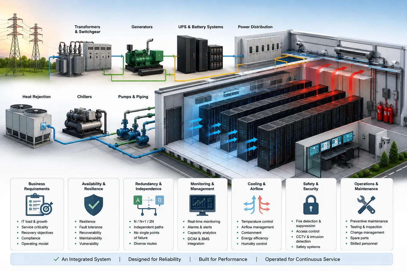 Data Centre Fundamentals: How Critical Infrastructure Supports Digital Services