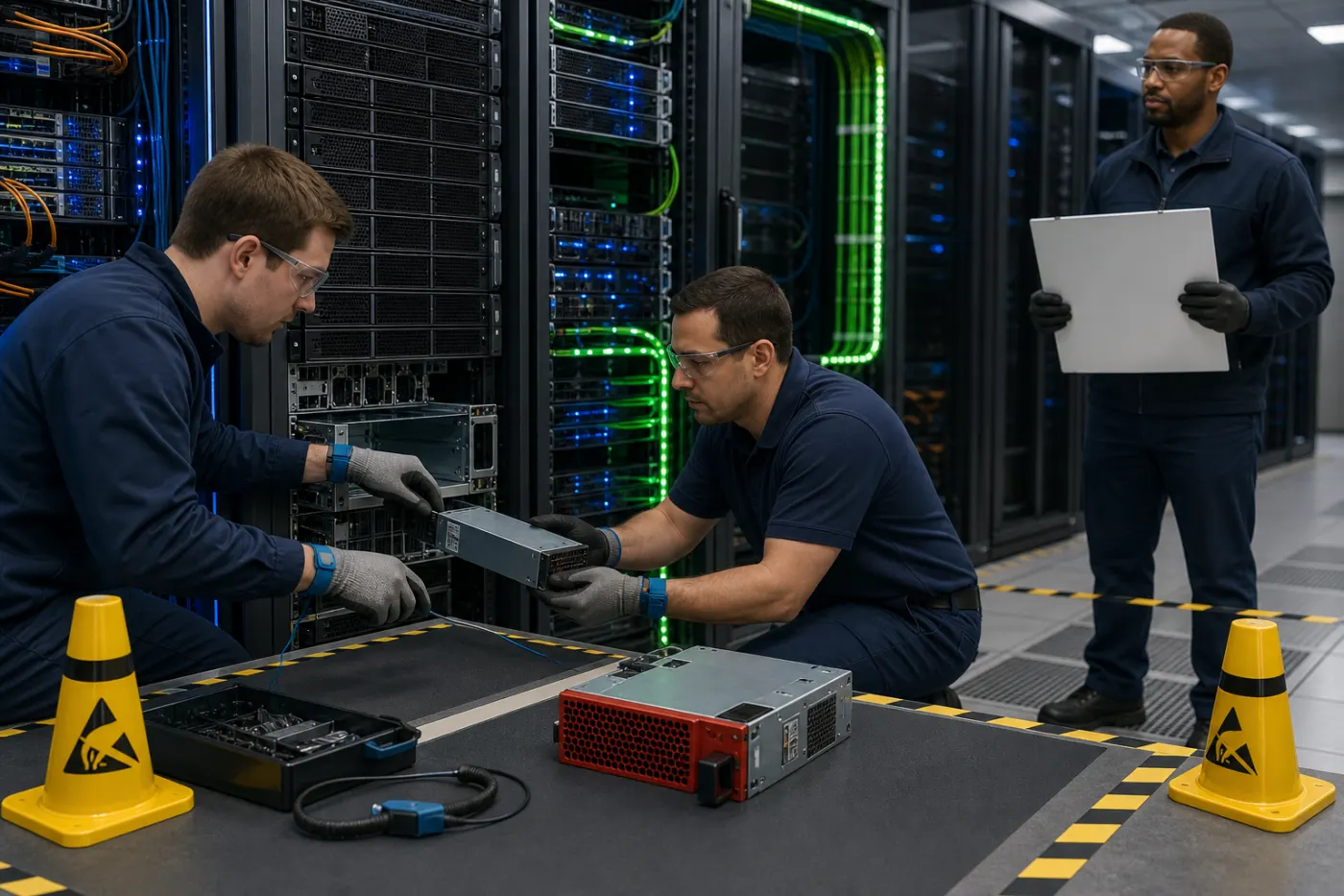 Corrective Maintenance in Live Data Centers: Repairing Failures Without Creating a Second Incident