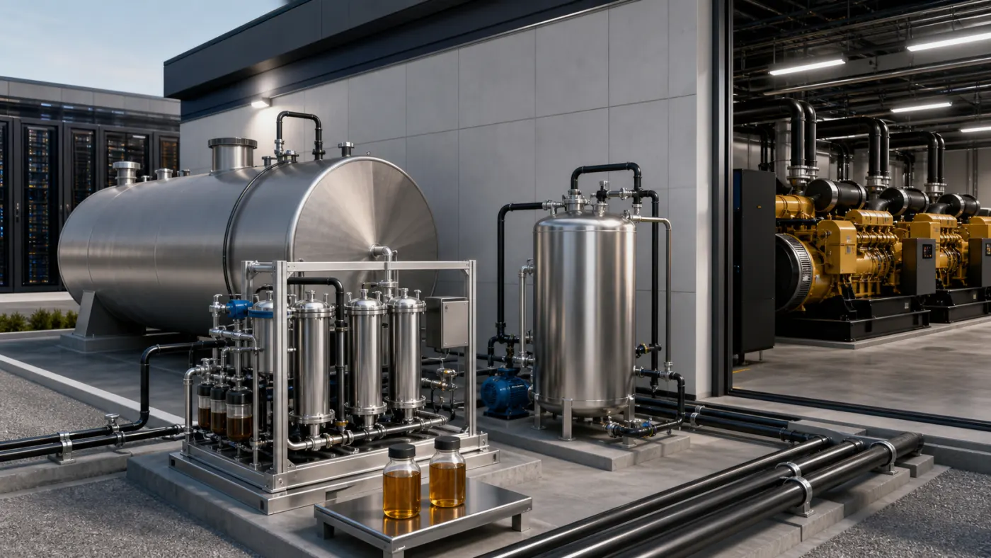Data Center Diesel Fuel Systems: Storage, Day Tanks, Transfer, Quality and Fuel Resilience