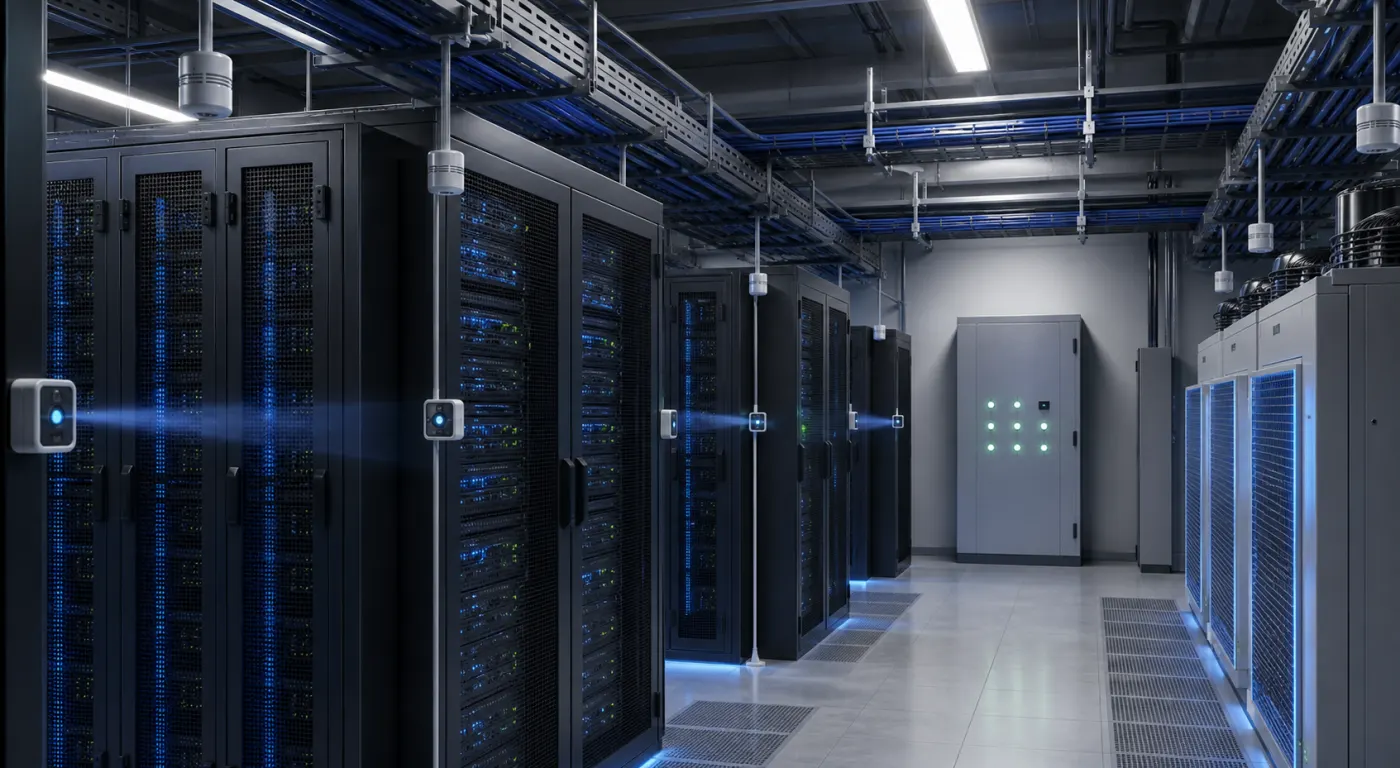 Environmental Control in Data Centers: Temperature, Humidity, Dew Point and Sensor Strategy