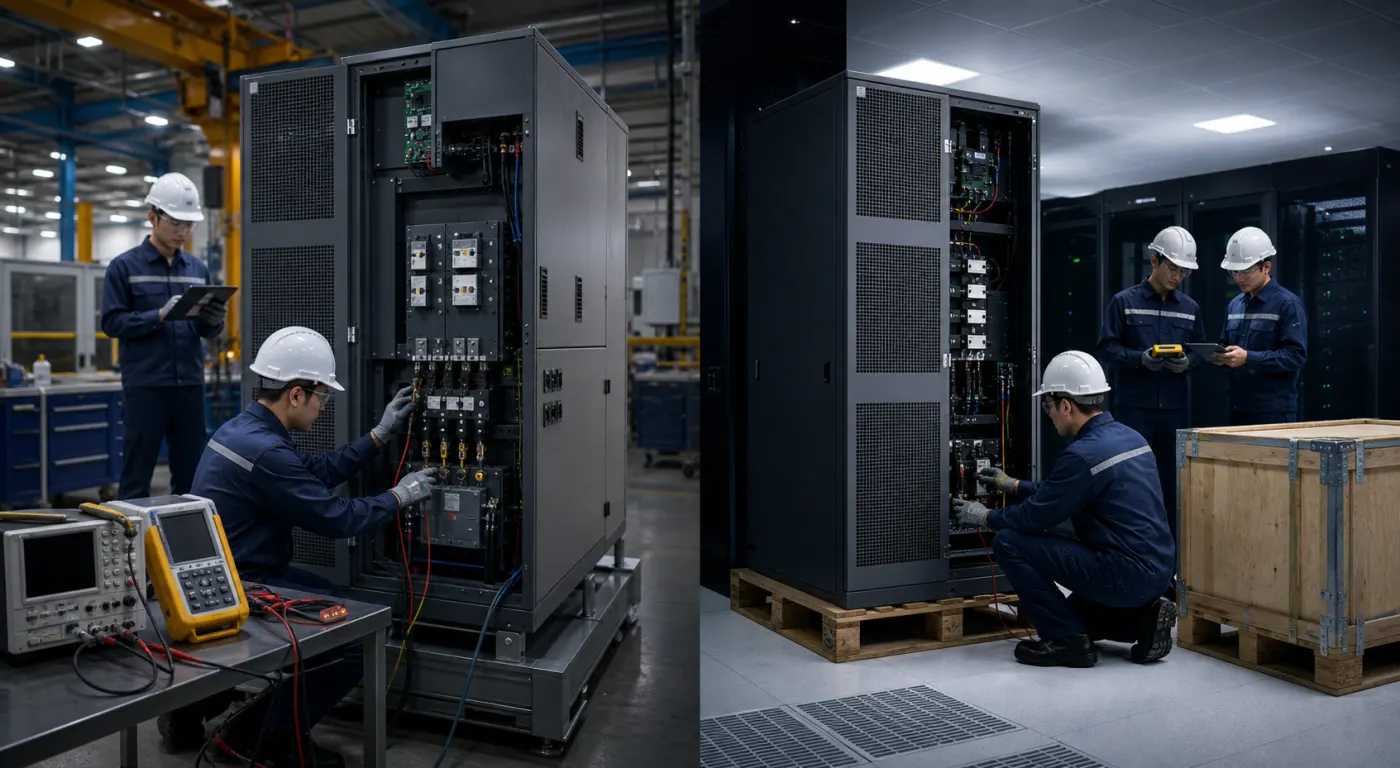 FAT and SAT for Data Center Equipment: What to Test Before and After Delivery