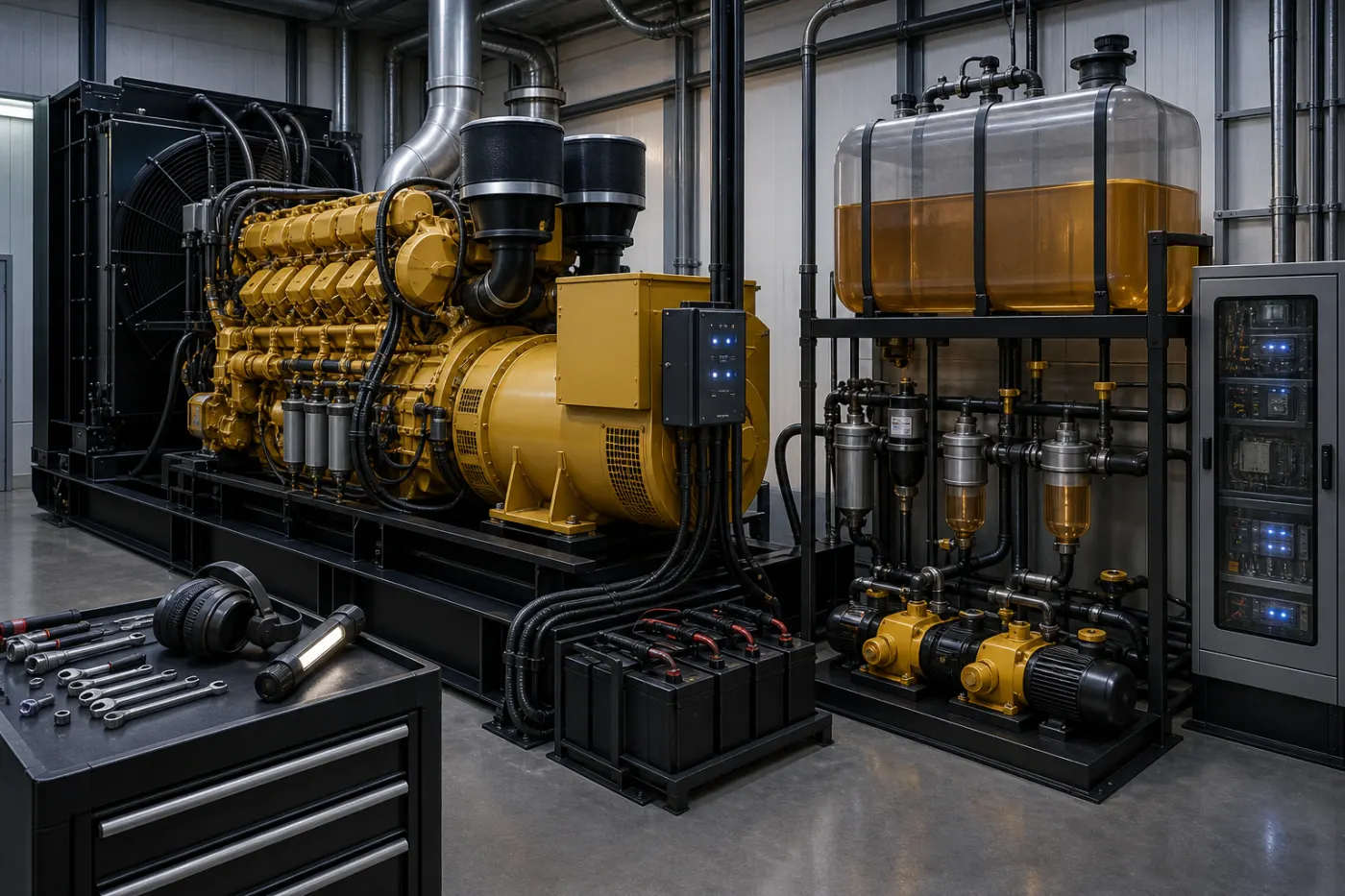 Generator and Fuel-System Operations and Maintenance: Preventing Failure When Utility Power Is Lost