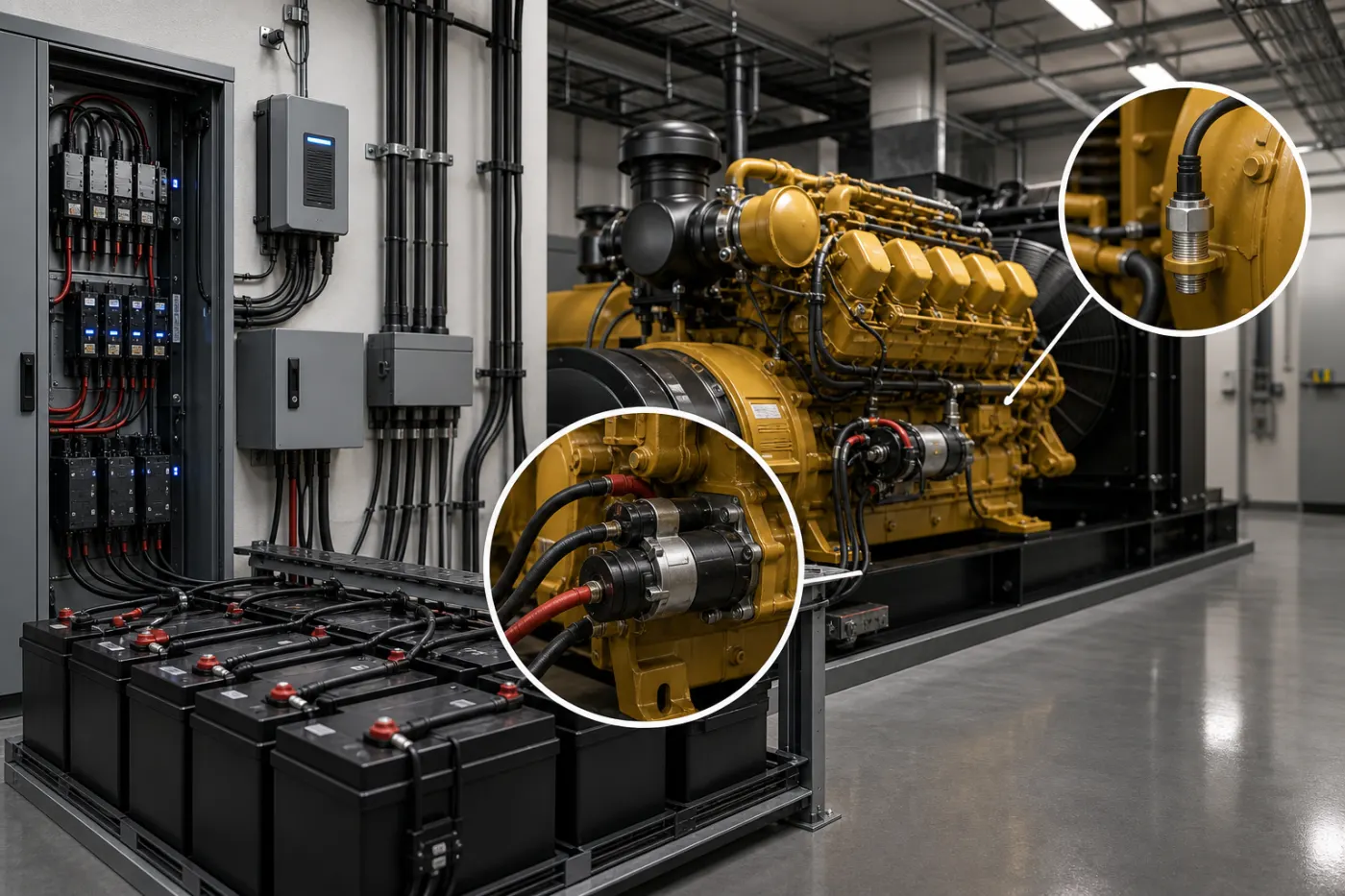 Generator Starting Systems in Data Centers: Batteries, Chargers, DC Circuits and Start Reliability