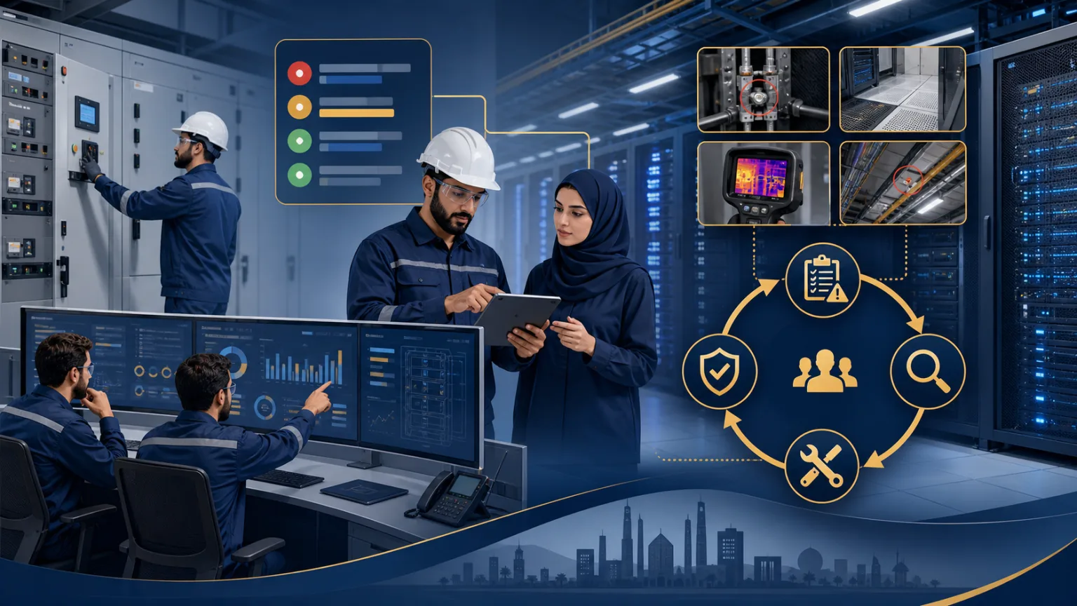 إدارة حالات عدم المطابقة والإجراءات التصحيحية في مراكز البيانات الحرجة