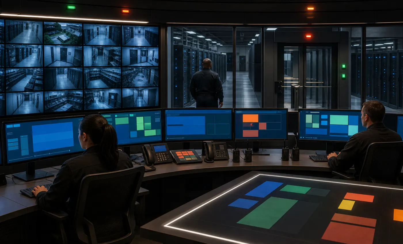 Security Control Rooms and Incident Response for Data Centers